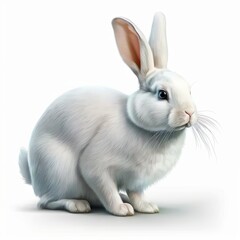 Obraz premium White Rabbit