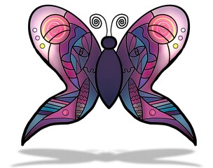 Motyl_rozeta © Karolina