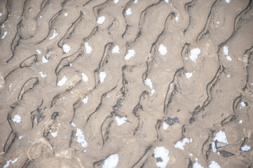piasek zmarznięty
