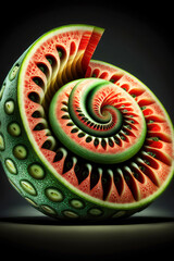 Spiral Light watermelon, ai