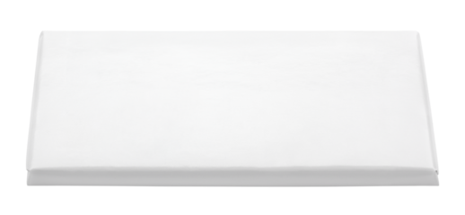 Chocolate Bar Blank Package template isolated on transparent background 