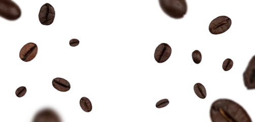 Light filtering roller blinds Coffee bar Abstract coffee bean copy space background