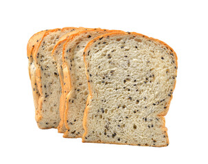 whole wheat bread isolated on transparent png