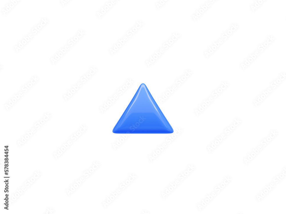 Poster rectangular long button with rounded and sharp borders 3d render illustration.