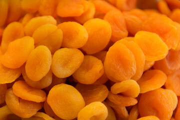 Dried apricots or damascus