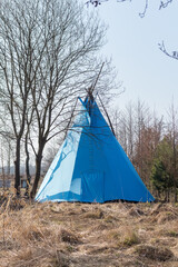 blue wigwam