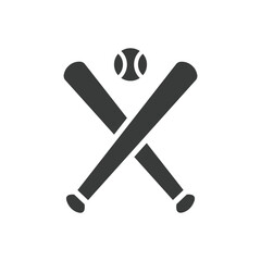 baseball bat icon design vector template