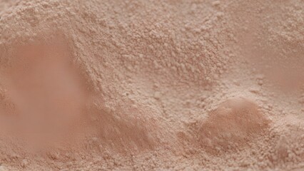 close up photo of macro powder cosmetic, generative art by A.I