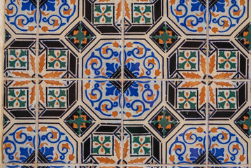 Vibrant Colors of Portuguese Azulejos Up Close