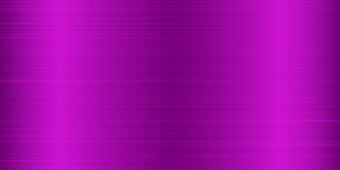 Vector metallic sheet background. Purple wall texture. Pink steel pattern. Metal chrome horizontal banner. Vinyl stainless striped plate construction