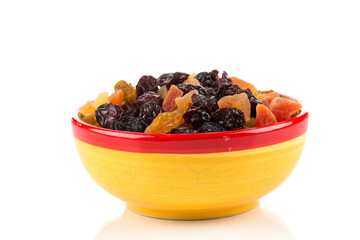 Mix variety of dried fruit