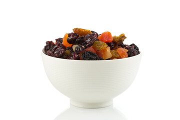 Mix variety of dried fruit