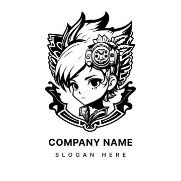 Steampunk Kid logo depicts a young adventurer decked out in goggles, gears, and other clockwork accoutrements, ready to explore a steam-powered world