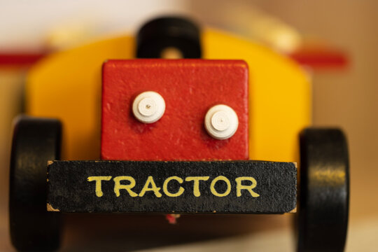 The toy tractor is a wonderful gift for children who love to play and explore. Its sturdy construction and bright colors make it a fun and engaging toy that will capture their imagination.