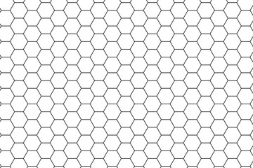 abstract honeycomb stylish vector pattern.