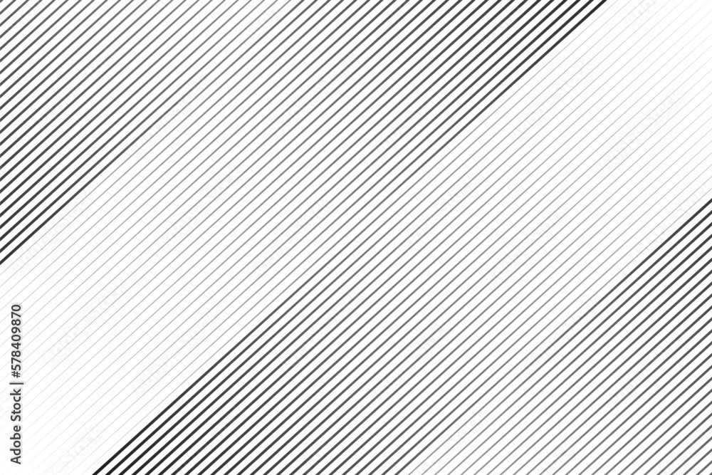 Poster abstract black and white gradient stripe straight line pattern.