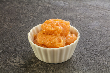 Delicous superfood - cod fish caviar