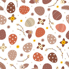 Background of pattern for Easter holiday