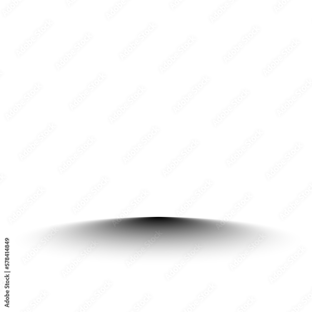 Poster realistic transparent shadow effect for design