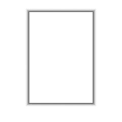 blank frame shadow