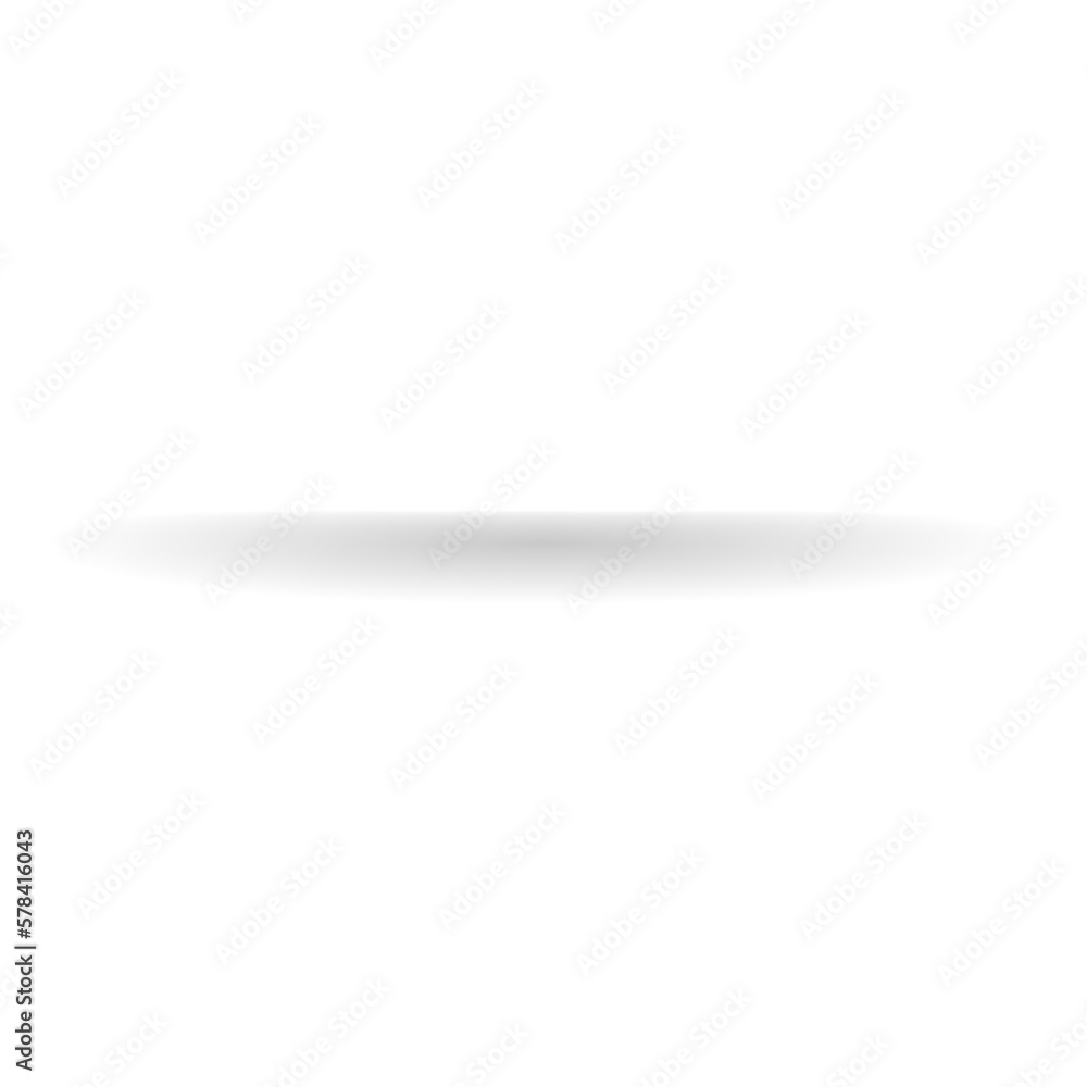 Poster realistic line shadow effect transparent