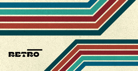 70s, 80s retro style geometric background