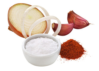 temperos variados frescos em fundo transparente - ervas finas