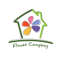 Flower Florist Floristik Logo Icon