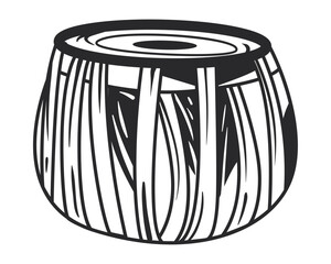 flat drum design