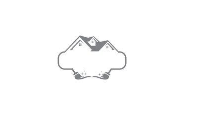 House Cleaning Logo, Cleaning Service Logo