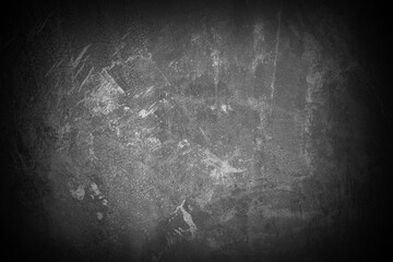 Old wall texture cement dark black gray background abstract grey color design are light with white gradient background.