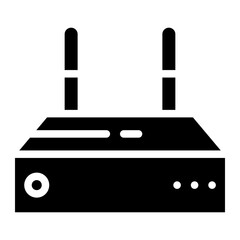 wi-fi router glyph 