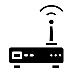 wi-fi router glyph 