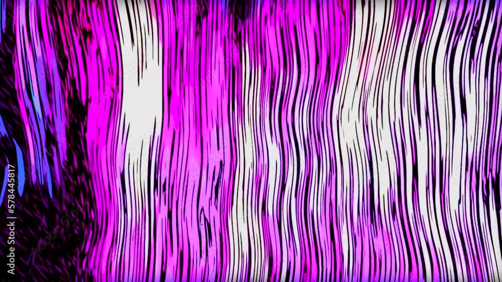 Poster shimmering abstract background with glitch lines. motion. colorful stripes twinkle in glitch style. 