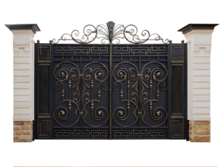 Automatic iron gate. Isolation.