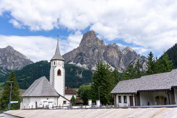 The church and the mountain 