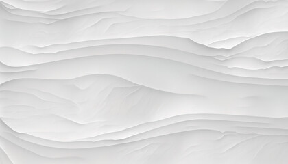 Abstract white background - Abstract White and Grey Surface Background with Subtle Waves - ai generated