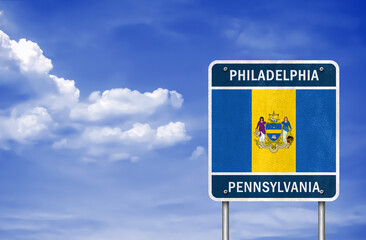 City of Philadelphia in Pennsylvania state