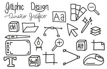 Doodles Diseño Gráfico. Dibujos Simples