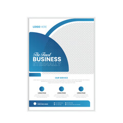 Corporate business flyer template design set with blue, orange, red and yellow color. marketing, business proposal, promotion, advertise, publication, cover page. new digital marketing flyer