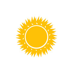 Sun icons vector