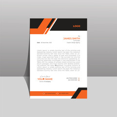 Corporate Modern Business Office Letterhead Design Template Vector EPS Fully Layred Creative & Clean business stylish letterhead corporate project design print with vector & illustration