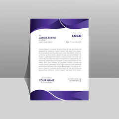 Corporate Modern Business Office Letterhead Design Template Vector EPS Fully Layred Creative & Clean business stylish letterhead corporate project design print with vector & illustration