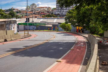 Revelers in the Esquina Block