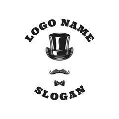 Gentleman Graphic Logo Design