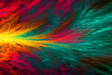 Abstract Organic Colorful Background Wallpaper Design. Generative AI