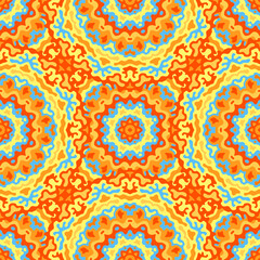 Modern seamless pattern. Simple repeat elements summer fashion.