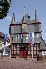 Obraz premium Rathaus in Frankenberg/Eder