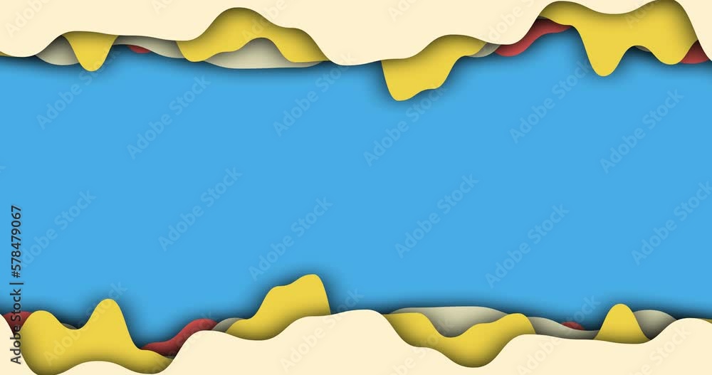 Poster trendy motion backgrounds. abstract blue bokeh light leak gradient loop for background