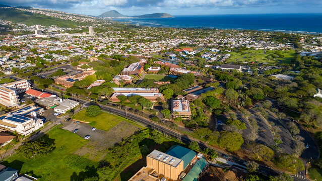 Kapi'olani Community College in Honolulu, Hawaii